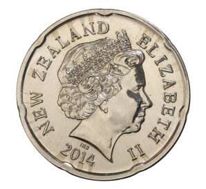 20 центов 2014 года Новая Зеландия — Фото №1