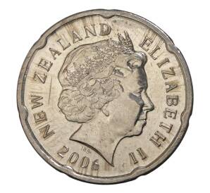 20 центов 2006 года Новая Зеландия — Фото №1