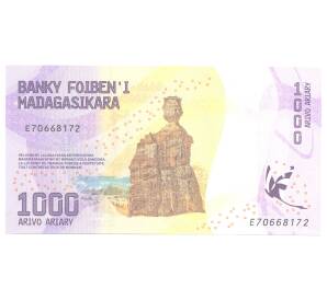 1000 ариари 2017 года Мадагаскар — Фото №2