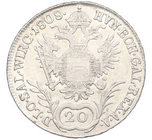 20 крейцеров 1808 года А Австрия — Фото №1