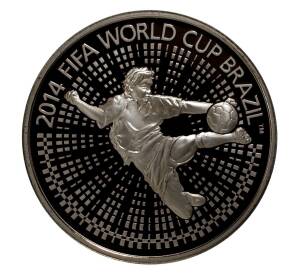 1 рубль 2013 года Белоруссия «Чемпионат мира по футболу 2014 в Бразилии» — Фото №1