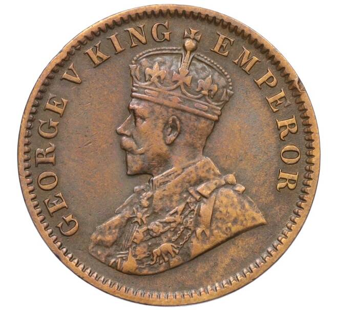 Монета 1/4 анны 1914 года Британская Индия (Артикул: K12-28376) — Фото №2