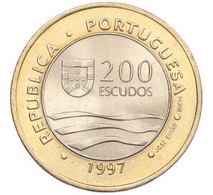 200 эскудо 1997 года Португалия «Выставка ЭКСПО-98 в Лиссабоне» — Фото №2