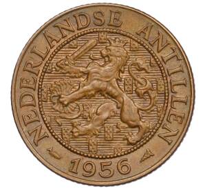 2 1/2 цента 1956 года Нидерландские Антильские острова — Фото №1