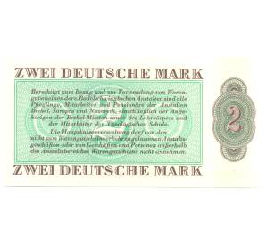 2 марки 1958 года Германия — Фото №2
