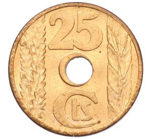 25 сентимо 1938 года Испания — Фото №2