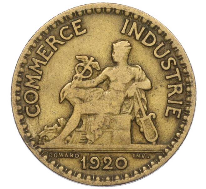 Монета 1 франк 1920 года Франция (Артикул: K12-28752) — Фото №1