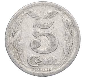 5 сантимов 1921 года Франция — город Эвре (Нотгельд) — Фото №2