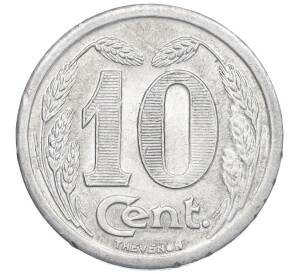 10 сантимов 1921 года Франция — город Эвре (Нотгельд) — Фото №2