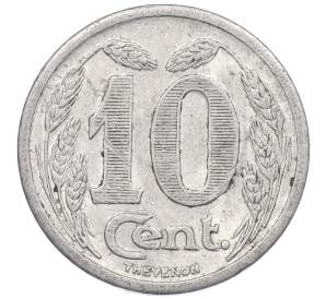 10 сантимов 1921 года Франция — город Эвре (Нотгельд) — Фото №2