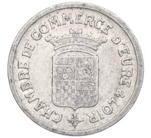 10 сантимов 1922 года Франция — департамент Эр и Луар (Нотгельд) — Фото №1