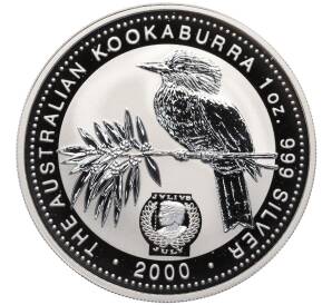 1 доллар 2000 года «Австралийская кукабара» (Millennium Calender — July)