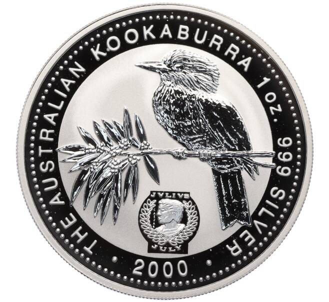 Монета 1 доллар 2000 года «Австралийская кукабара» (Millennium Calendar — July) (Артикул M2-76648)