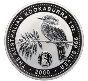 1 доллар 2000 года «Австралийская кукабара» (Millennium Calendar — March)