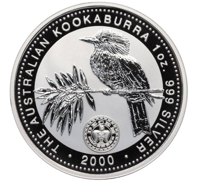 Монета 1 доллар 2000 года «Австралийская кукабара» (Millennium Calender — Deceber) (Артикул M2-76652)