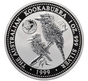 1 доллар 1999 года «Австралийская кукабара» (Gold Coast Privy Mark) — Фото №1