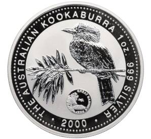 1 доллар 2000 года «Австралийская кукабара» (Great Barrier Reef Privy Mark)