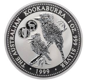 1 доллар 1999 года «Австралийская кукабара» (Ireland Pound Privy Mark)