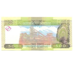 500 франков 2006 года Гвинея — Фото №2