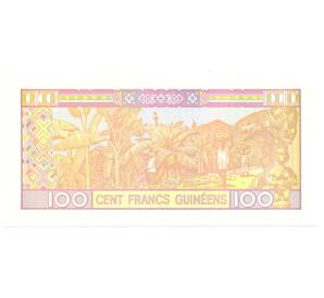 100 франков 2012 года Гвинея — Фото №2
