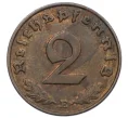 Монета 2 рейхспфеннига 1940 года Е Германия (Артикул K1-5484)