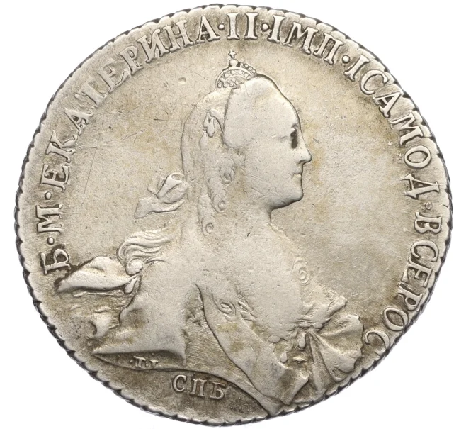 Монета 1 рубль 1769 года СПБ ТI СА (Артикул K12-29215)