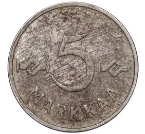 5 марок 1952 года Финляндия — Фото №2