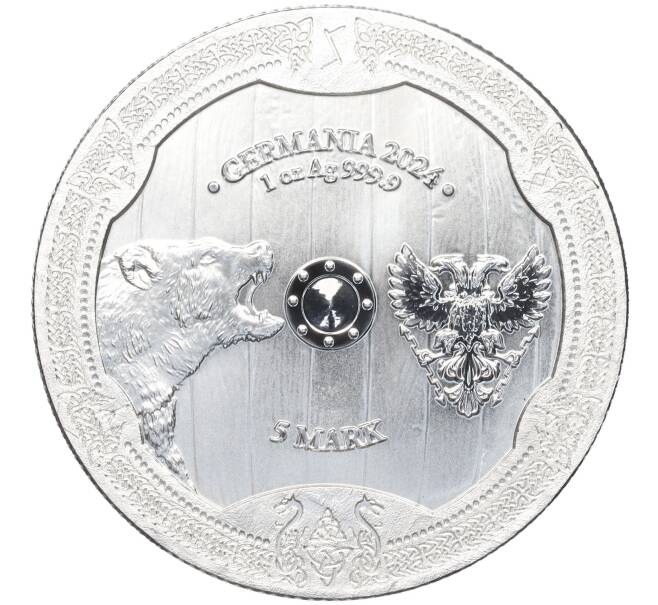 Монета 5 марок 2024 года Германия «Валькирия — Сольвейг» (Артикул: M2-76774) — Фото №2
