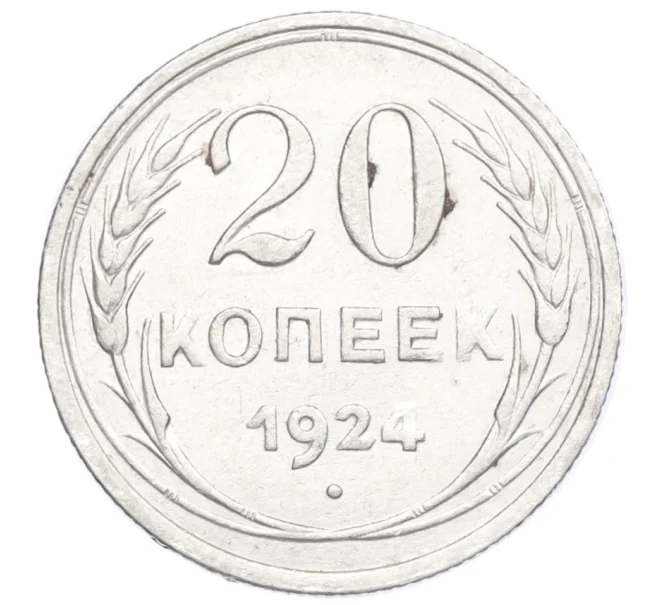 Монета 20 копеек 1924 года (Артикул M1-59761)