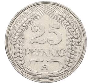25 пфеннигов 1910 года А Германия — Фото №2