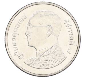 1 бат 2017 года (BE 2560) Таиланд — Фото №2