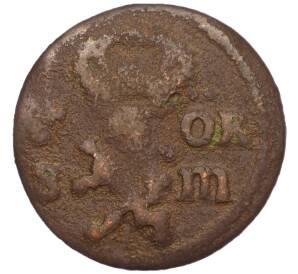 1/6 эре 1666-1669 года Швеция — Фото №2