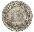 Монета 10 центов 1926 года Стрейтс Сетлментс (Артикул: M2-76890) — Фото №1
