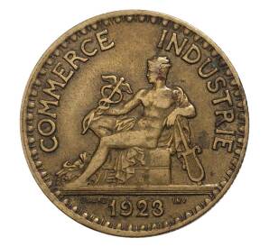 2 франка 1923 года Франция — Фото №1