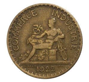 1 франк 1922 года Франция — Фото №1