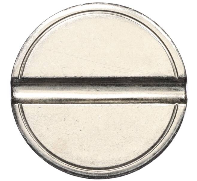 Жетон без надписей с одним пазом (Артикул: K12-30093) — Фото №2