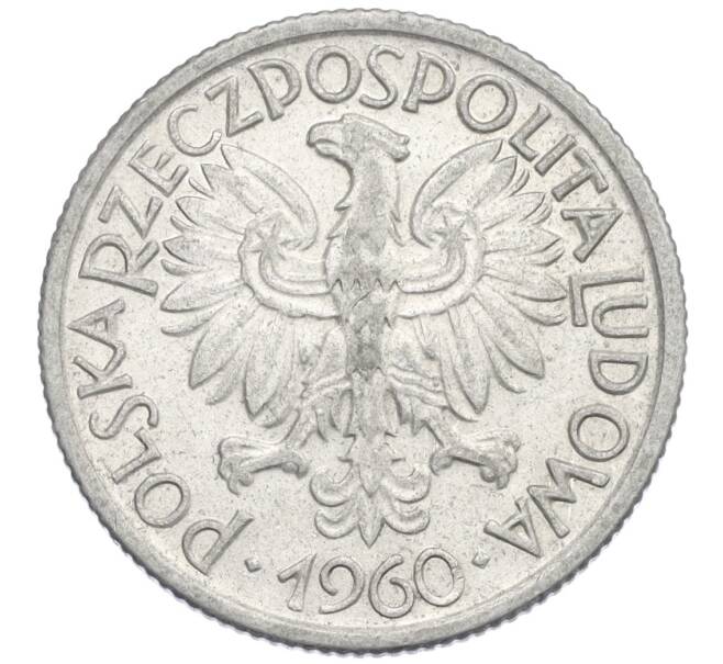 Монета 2 злотых 1960 года Польша (Артикул: K12-30106) — Фото №2