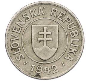 1 крона 1942 года Словакия — Фото №1