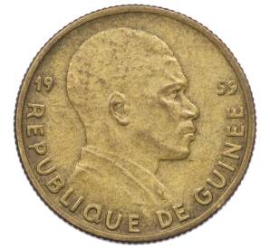 5 франков 1959 года Гвинея — Фото №2