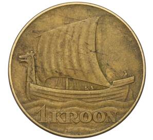 1 крона 1934 года Эстония — Фото №1