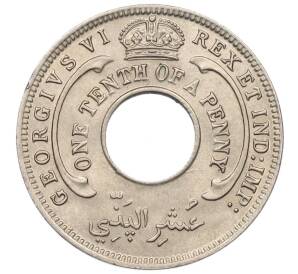 1/10 пенни 1944 года Британская Западная Африка — Фото №2