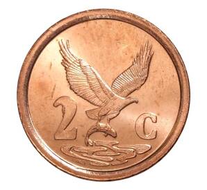 2 цента 1996 года ЮАР — Фото №2