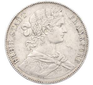 1 союзный талер 1860 года Франкфурт — Фото №1