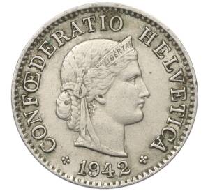 5 раппенов 1942 года Швейцария — Фото №1