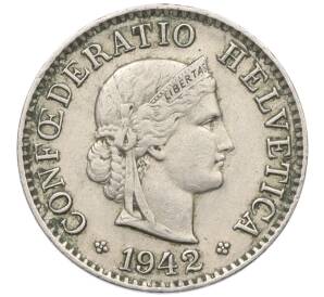 5 раппенов 1942 года Швейцария — Фото №1