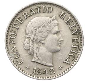 5 раппенов 1942 года Швейцария — Фото №1