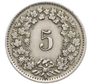 5 раппенов 1942 года Швейцария — Фото №2