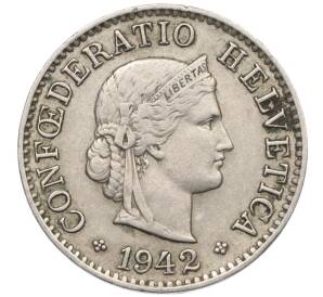 5 раппенов 1942 года Швейцария — Фото №1