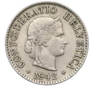 5 раппенов 1942 года Швейцария — Фото №1