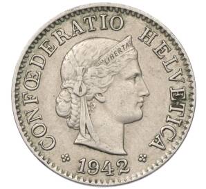 5 раппенов 1942 года Швейцария — Фото №1